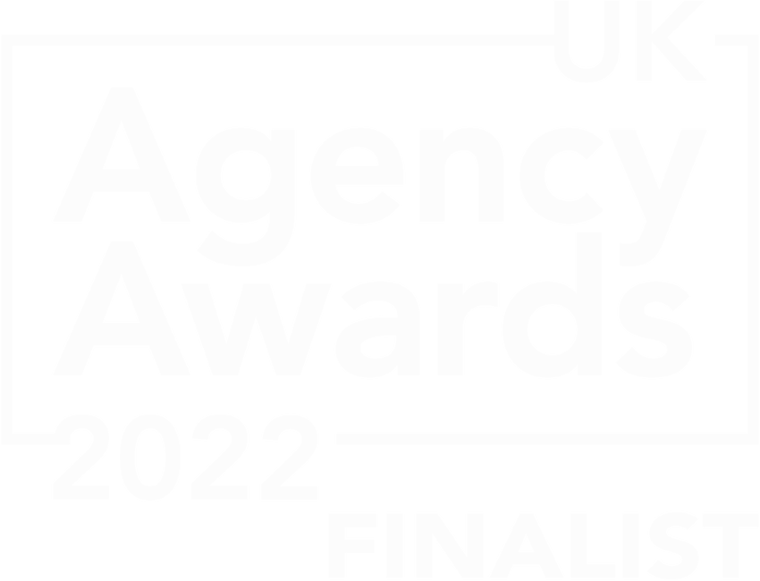 UK Agency Awards finalist badge