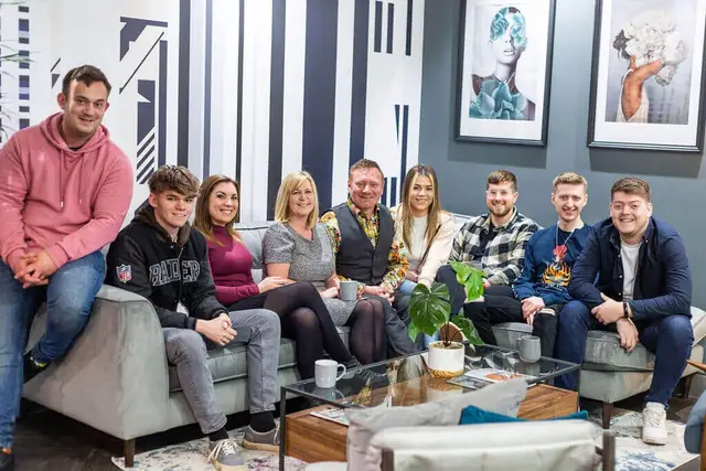 LoudCrowd team working in the Doncaster studio